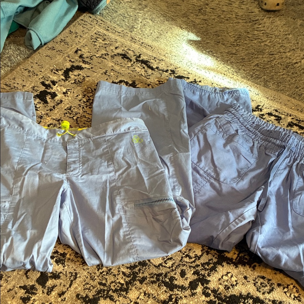 Scrub Light Blue Bottoms